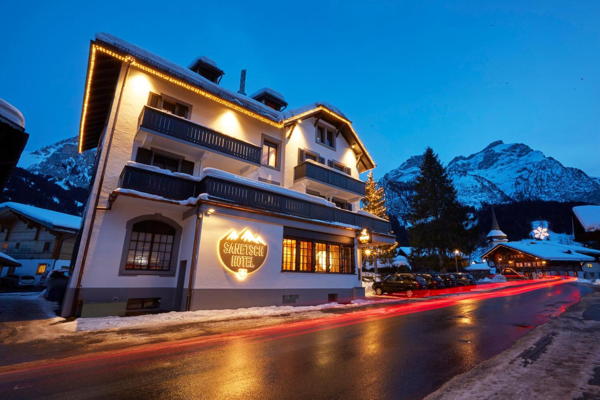 Hotel Sanetsch Gsteig ภายนอก รูปภาพ