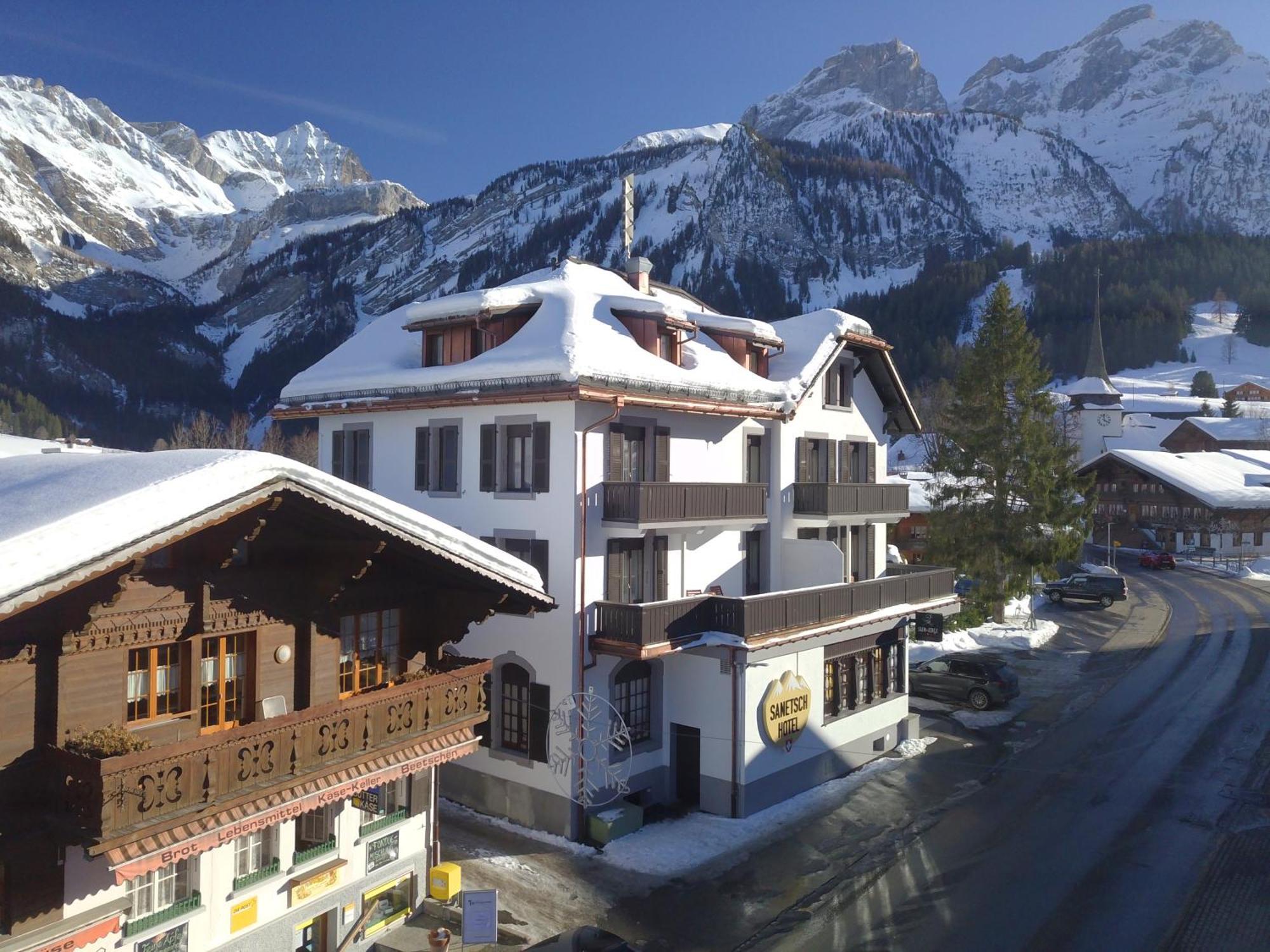Hotel Sanetsch Gsteig ภายนอก รูปภาพ