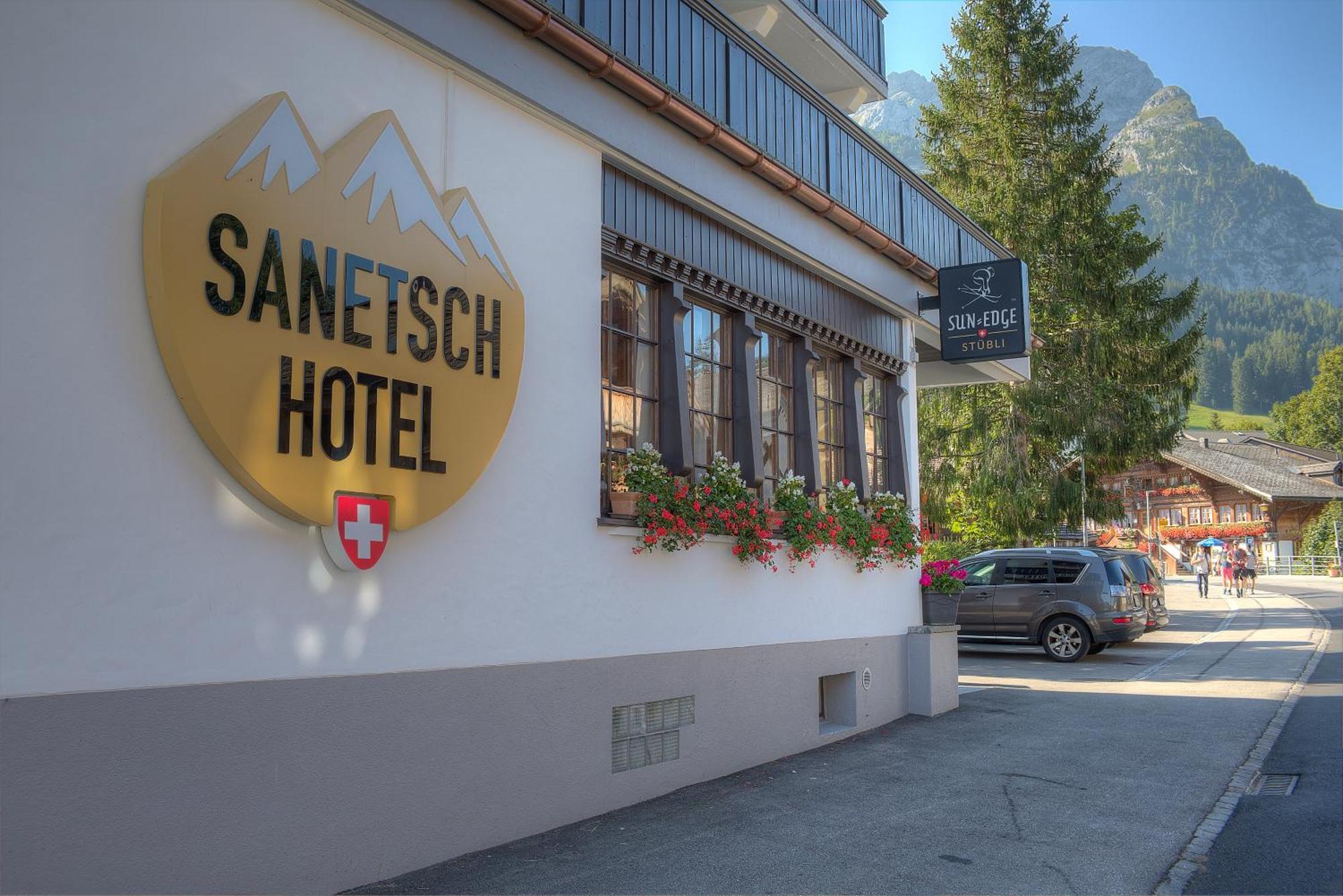 Hotel Sanetsch Gsteig ภายนอก รูปภาพ